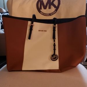 Michael Kors Leather Tote